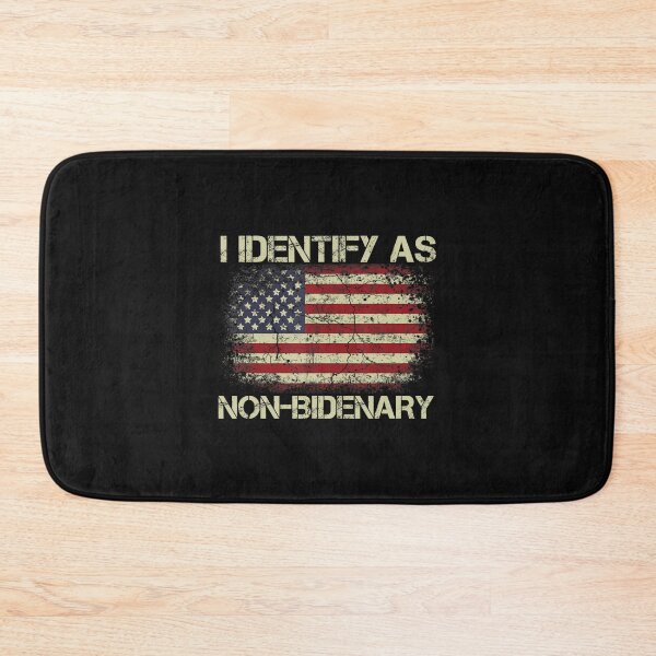 Item preview, Vintage Grunge American Flag I Identify As Non-Bidenary designed and sold by Crow Loftis.