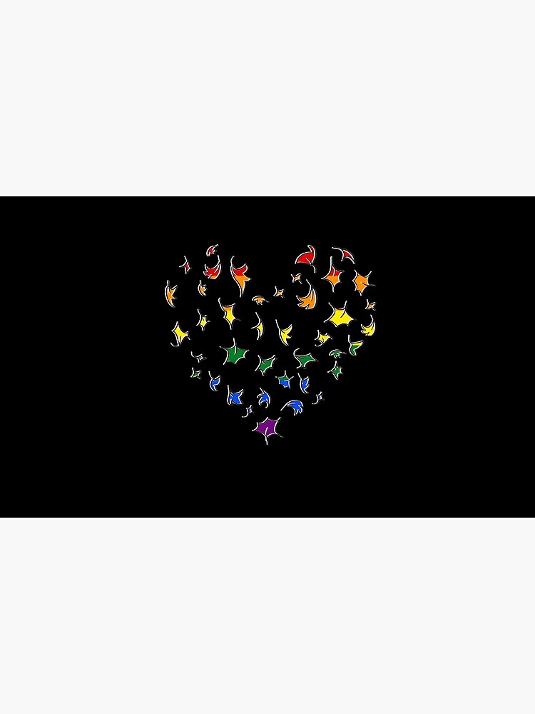 Copy of Heartstopper leaves rainbow Heart by Fresh-Designes
