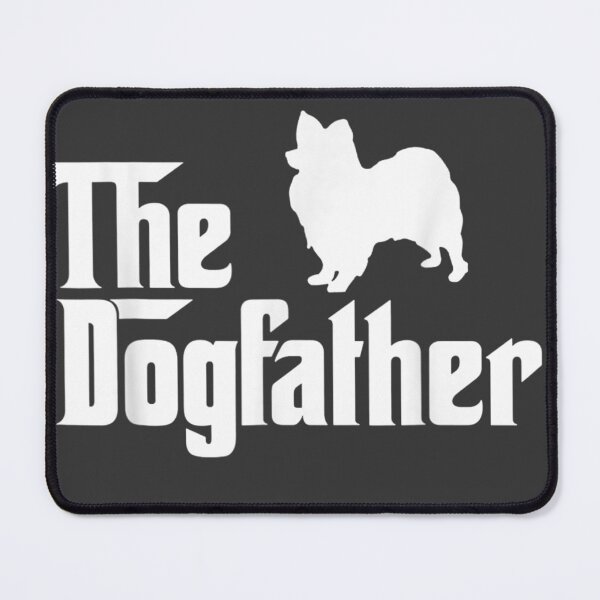 Item preview, Papillon Dog The Dogfather Funny Dog Gift designed and sold by studiorabit.