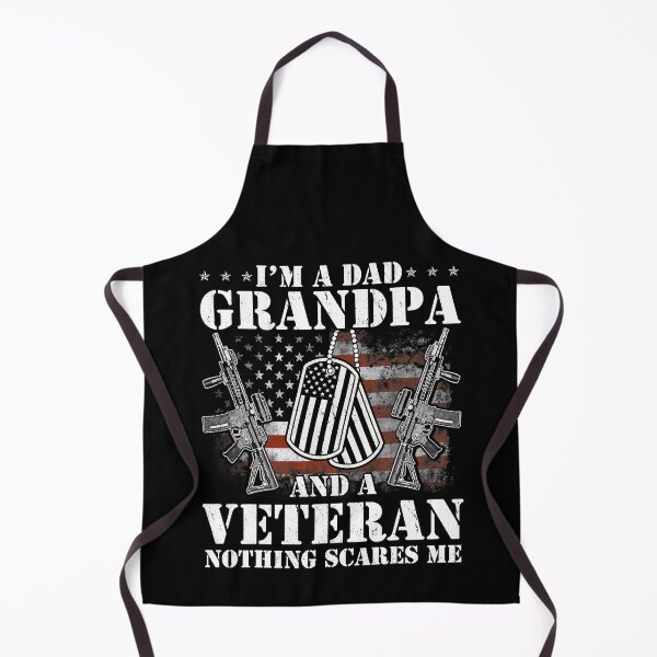 Item preview, I'm A Dad Grandpa And A Veteran Nothing Scares Me Father's Day designed and sold by Xtjjae.
