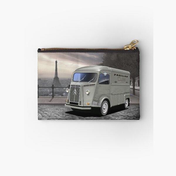 Item preview, Cit roen H Van Paris Scene illustration designed and sold by RJWautographics.