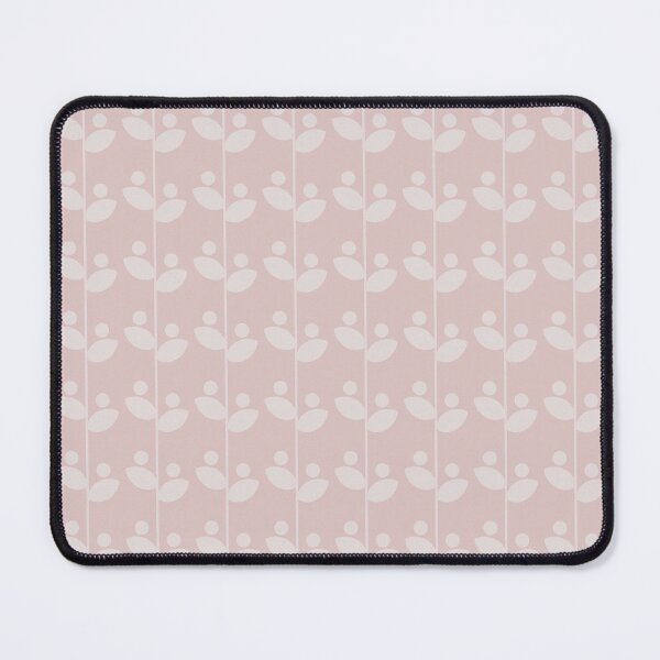 Item preview, Cute Minimalist Retro Leaves Pattern, Mid Century Modern Leaves Pale Pink designed and sold by scorpiolane.
