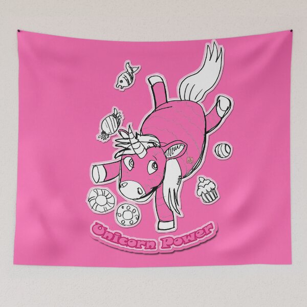 Item preview, Power Of The Unicorn Horse (Original Drawing by ACCI) designed and sold by VanyssaGraphics.