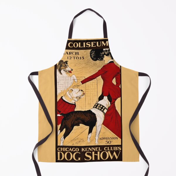Item preview, Chicago Dog Show Coliseum vertical banner designed and sold by aapshop.