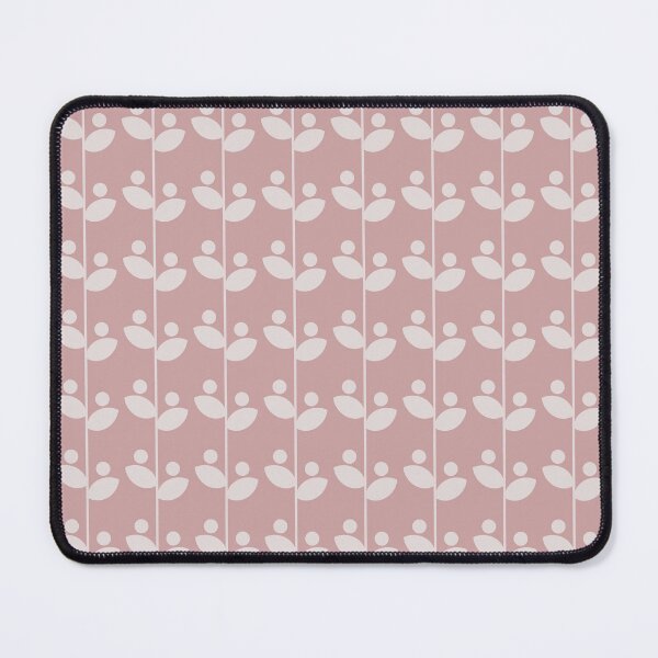 Item preview, Cute Minimalist Retro Leaves Pattern, Mid Century Modern Leaves Pink designed and sold by scorpiolane.