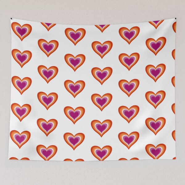 Item preview, Lesbian Flag Heart  designed and sold by AllieJae.