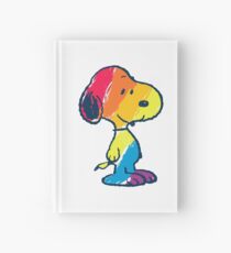rainbow snoopy Hardcover Journal
