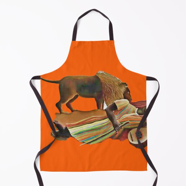Item preview, Detail clip Henri Rousseau's The Sleeping Gypsy (La Bohémienne endormie) (1897) famous painting (digitally enhanced by WatermarkNZ Press) designed and sold by CristalleLisa.