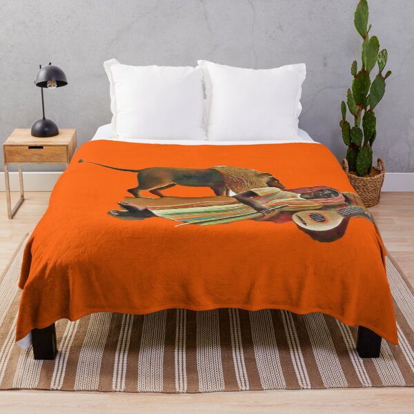 Item preview, Detail clip Henri Rousseau's The Sleeping Gypsy (La Bohémienne endormie) (1897) famous painting (digitally enhanced by WatermarkNZ Press) designed and sold by CristalleLisa.