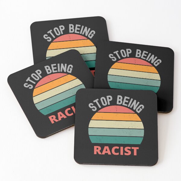 Item preview, Stop Being Racist Shirt Graphic T-Shirt designed and sold by WilkDesign.