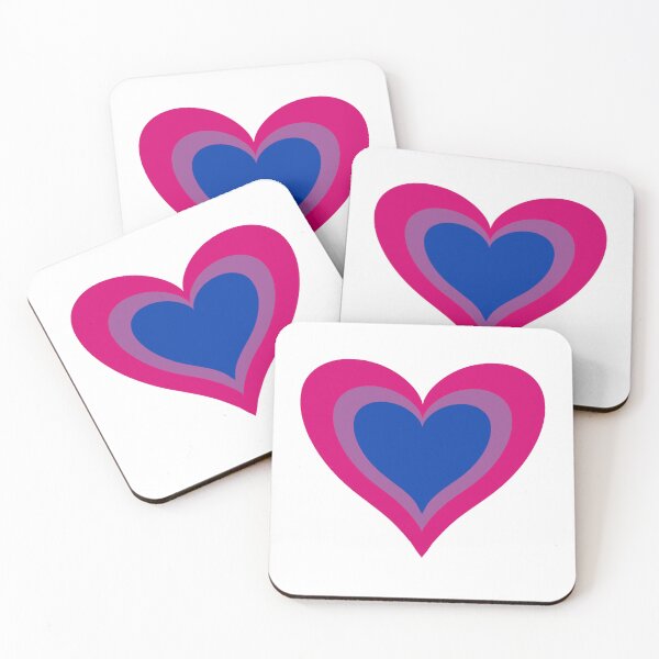 Item preview, Bisexual Flag Heart  designed and sold by AllieJae.