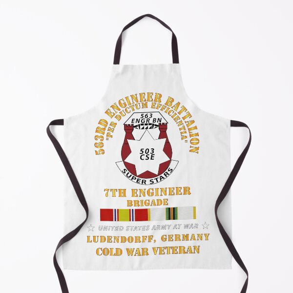 Item preview, Army - 563rd Engineer Bn (Super), 7th Eng Bde, Ludendorff, Germany w COLD SVC X 300 designed and sold by Military Insignia Products.
