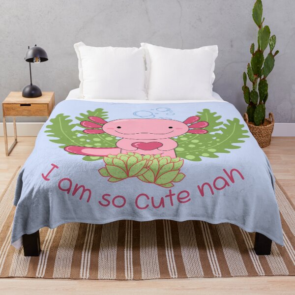 Item preview, I am so cute nah Funny Axlotl designed and sold by AmmarSherJaan.