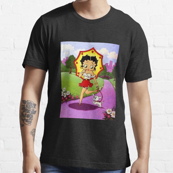 Betty Boop Boops I Did It Again Men's T-Shirt L