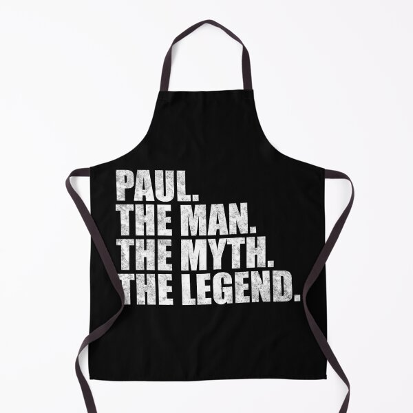 Item preview, Paul Name Paul The Man The Myth The legend designed and sold by Teelogic.
