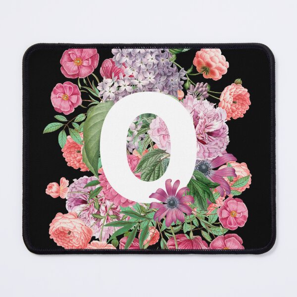 Item preview, Monogram Letter O with Vintage Flowers designed and sold by Trish Dish.
