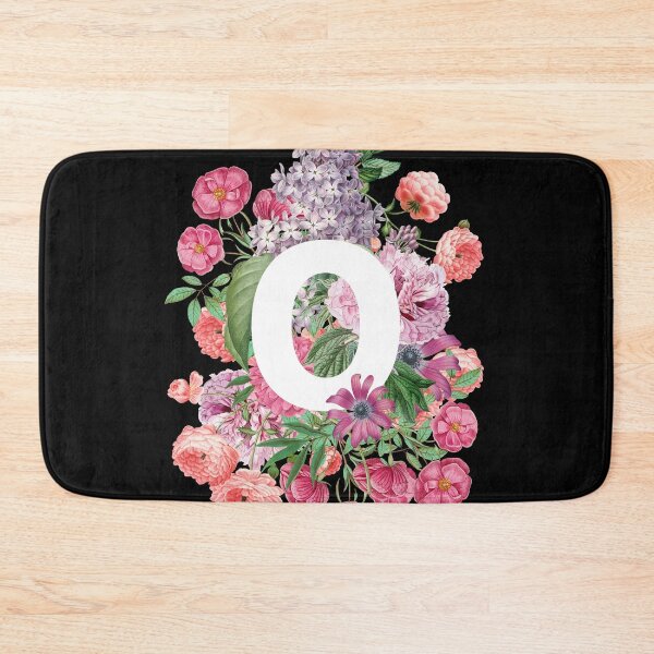 Item preview, Monogram Letter O with Vintage Flowers designed and sold by Trish Dish.