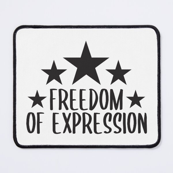 Item preview, Freedom of Expression designed and sold by BlueZenStudio.
