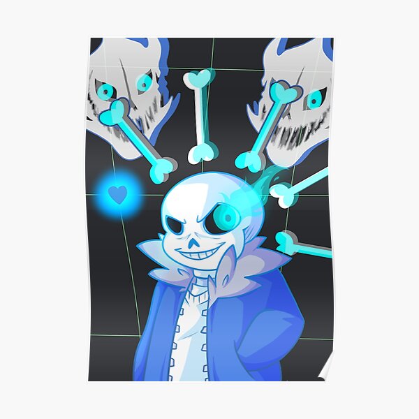 Sans - Fight Poster for Sale by MoonRushers