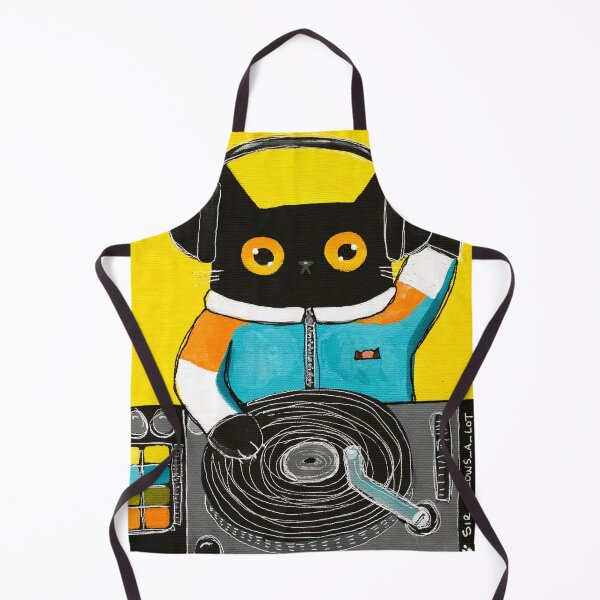 Item preview, DJ Cat 2 designed and sold by KilkennyCat Art.