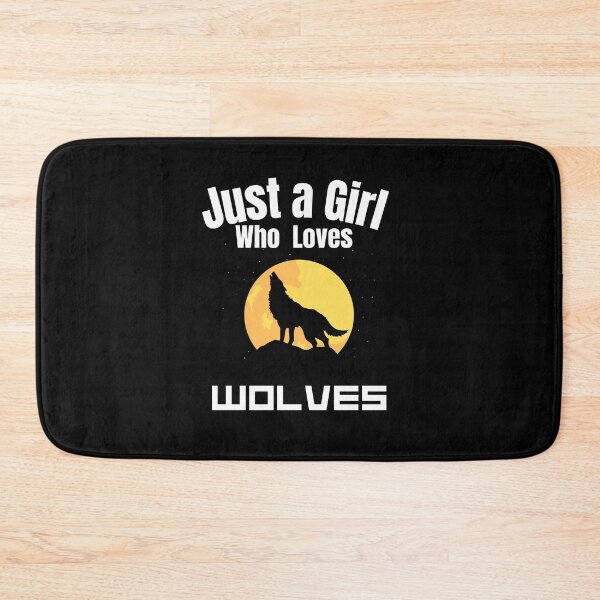 Item preview, Just a Girl Who loves Wolves #03 designed and sold by WaguinhoTex.