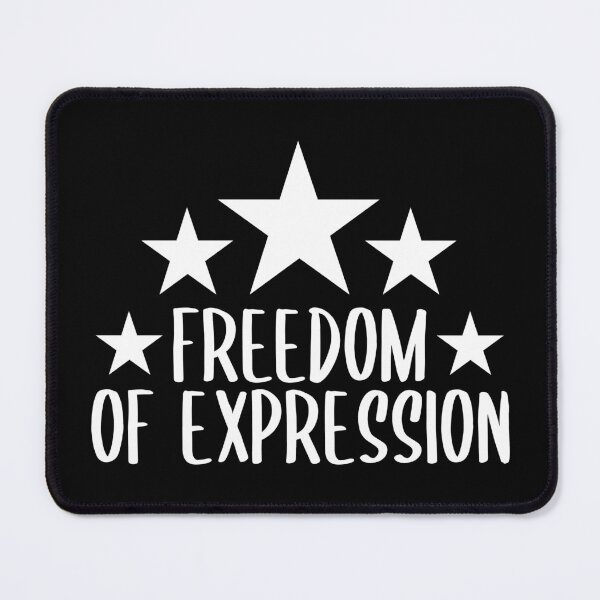 Item preview, Freedom of Expression designed and sold by BlueZenStudio.