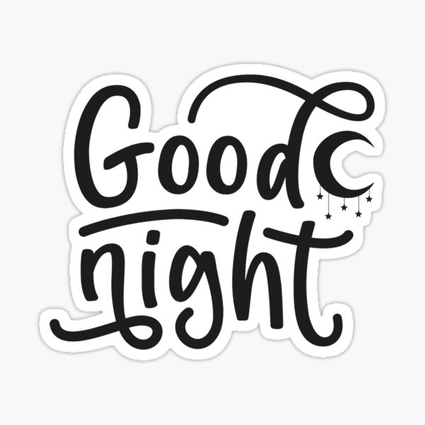Item preview, Good Night T-Shirt Top for nightwear/anytime designed and sold by ShapedUp.