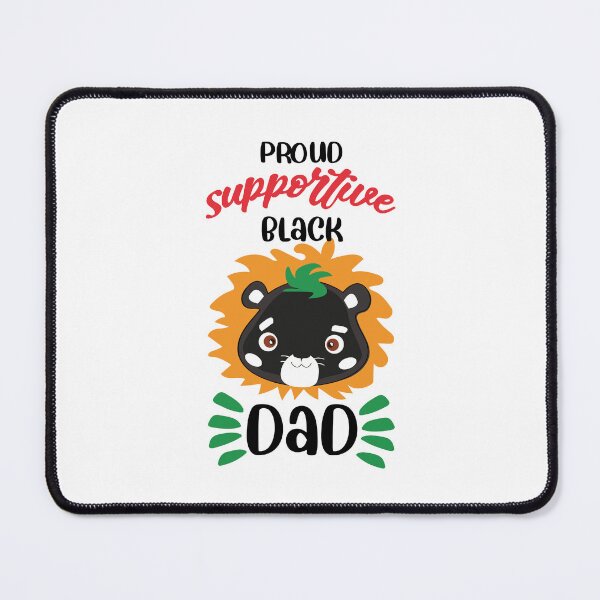 Item preview, Proud Supportive Black Dad , Dad Lion designed and sold by HanyAlashkar.