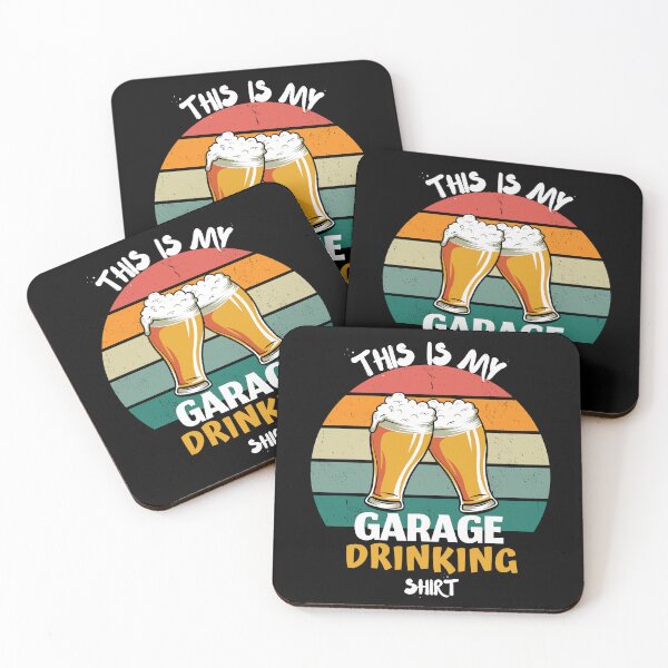 Item preview, Enjoy Party Retro Matching This Is My Garage Drinking. designed and sold by JoshBulky.