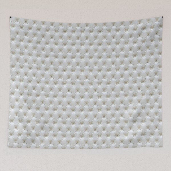 Item preview, Faux White Leather Buttoned designed and sold by jumpercat.