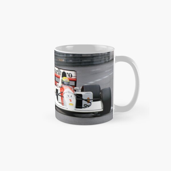 Ayrton Senna vs Nigel Mansell at Monaco '92 Classic Mug