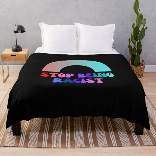 Item preview, Stop Being Racist Shirt Basic T-Shirt designed and sold by WilkDesign.