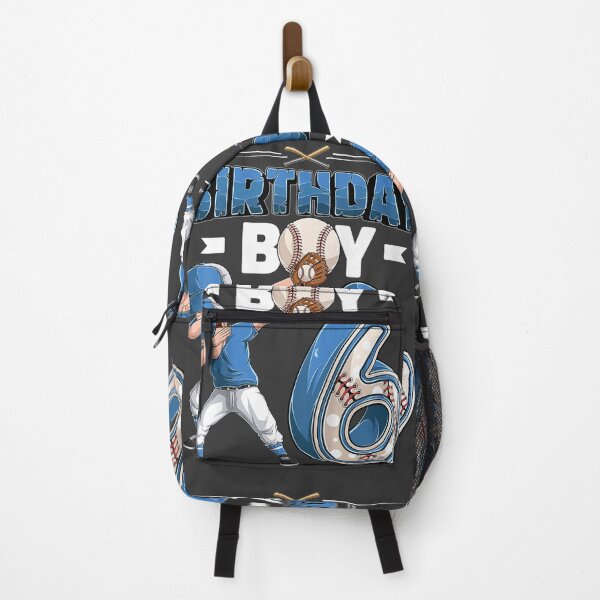 Item preview, Kids dabbing boy 6 year old Baseball Player 6th birthday party designed and sold by studiorabit.