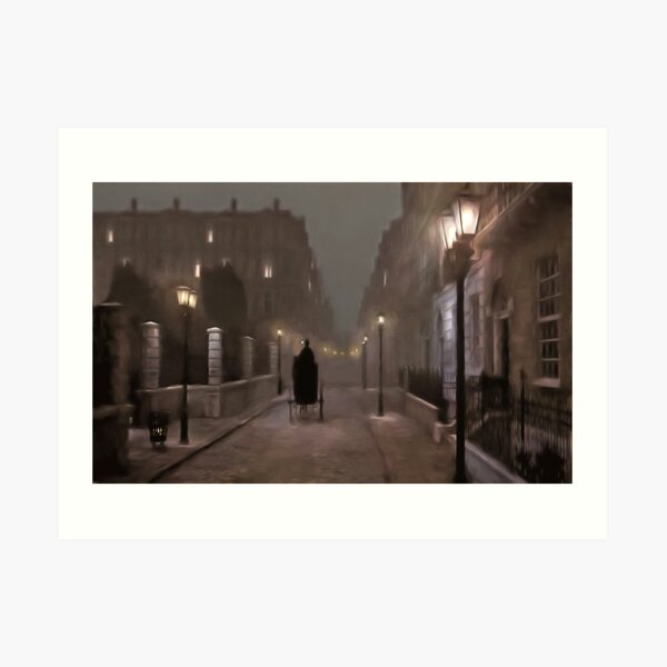 Victorian Gaslight Art Print
