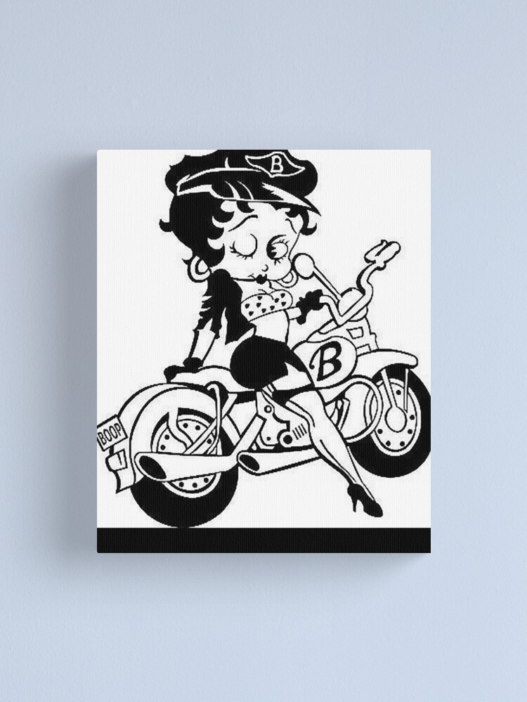 Mega Yacht Betty Boop Motorcycle Hoodie 