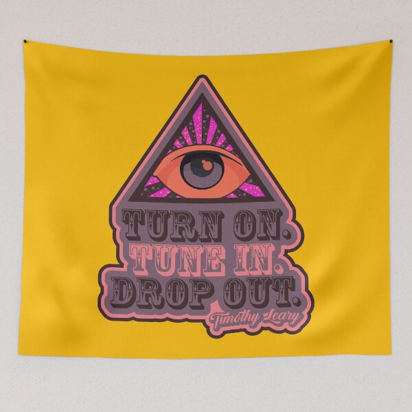 Item preview, "Turn on, tune in, drop out!" Timothy Leary - Beatnick Generation - Acids designed and sold by Boogosh.