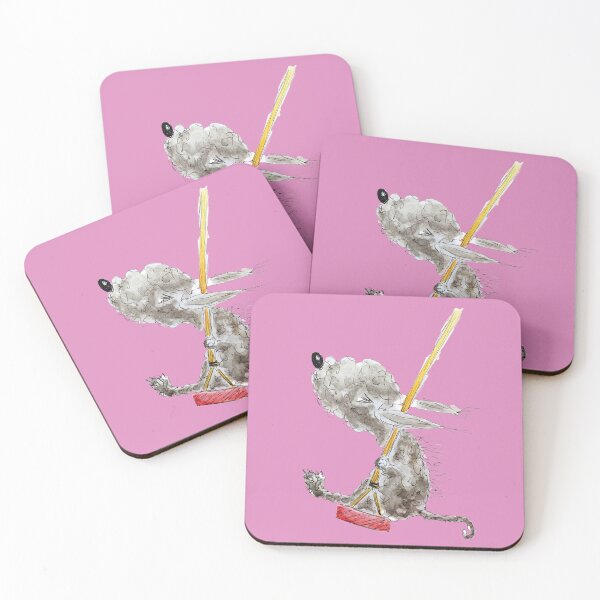 Item preview, Dog on a Swing, Bedlington Terrier designed and sold by The Quaint and Quirky.