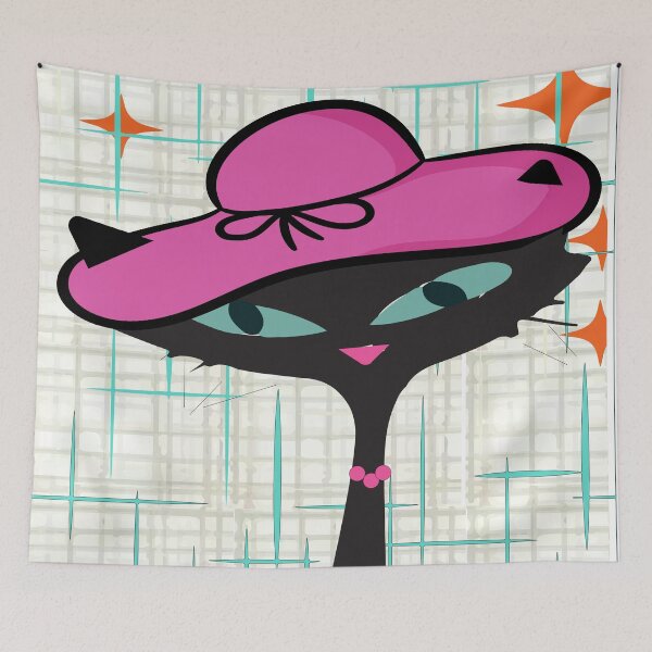 Item preview, Posh Retro Cat designed and sold by LisWilliams.
