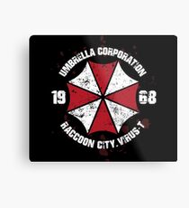 Umbrella Corporation Metal Print