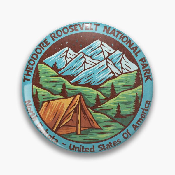 Item preview, Theodore Roosevelt National Park Camping designed and sold by JordanHolmes.