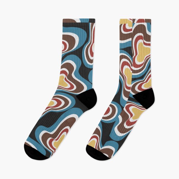 Item preview, Funky Geometric Vintage Retro Pattern designed and sold by Reelippy.