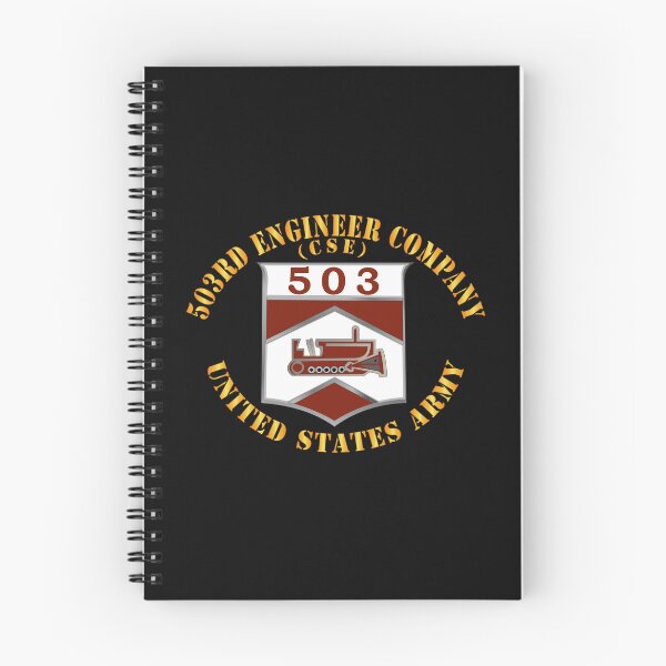 Item preview, Army - 503rd Eng Company - US Army X 300 designed and sold by Military Insignia Products.