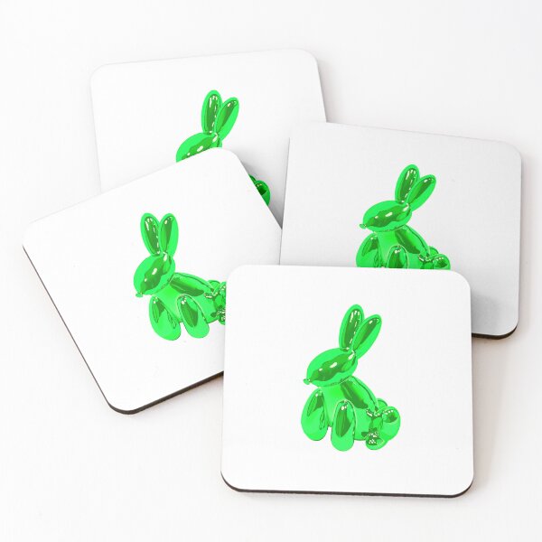 Item preview, Green Balloon Bunny designed and sold by ArtbyBroghan.