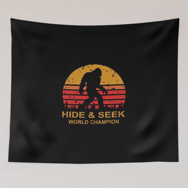 Item preview, Hide And Seek World Champion Sticker designed and sold by monica45je.