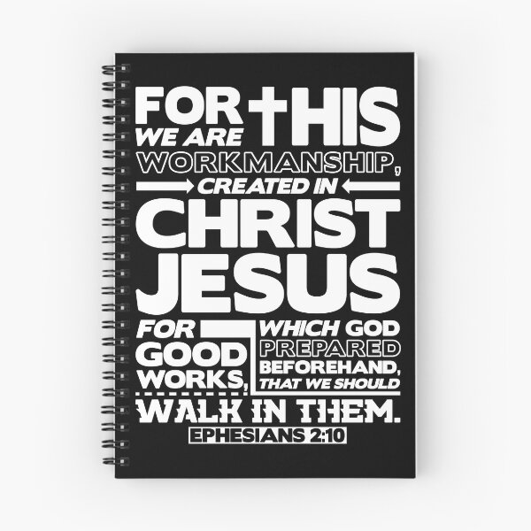 Item preview, Ephesians 2:10 Created in Christ Jesus designed and sold by plushism.
