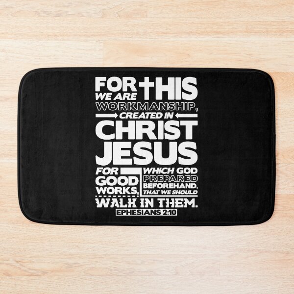 Item preview, Ephesians 2:10 Created in Christ Jesus designed and sold by plushism.