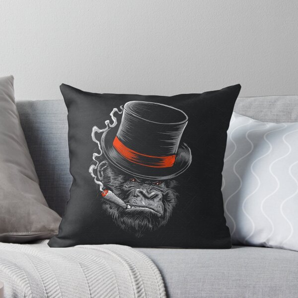 Item preview, Gorilla smoking cigar designed and sold by MorningFive.