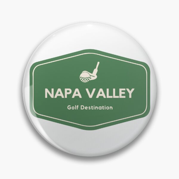 Item preview, Napa Valley in California, United States - Golf Course Travel Destination Logo designed and sold by Vintage-TM.