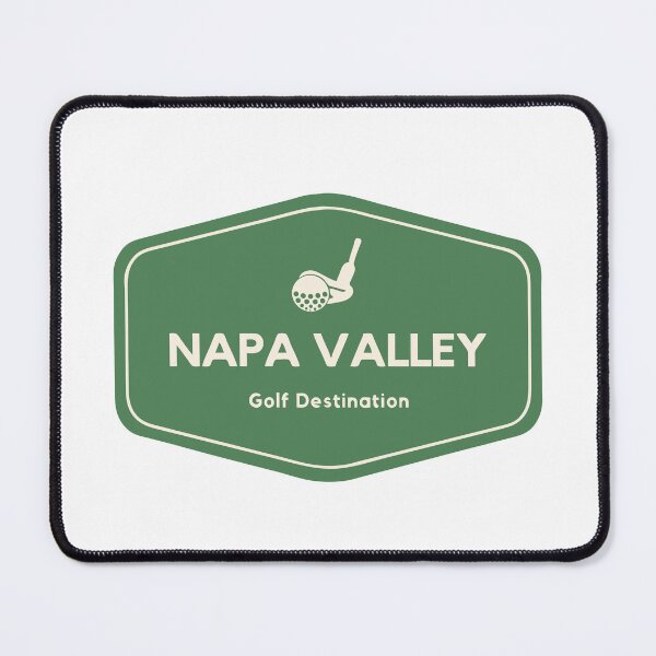Item preview, Napa Valley in California, United States - Golf Course Travel Destination Logo designed and sold by Vintage-TM.