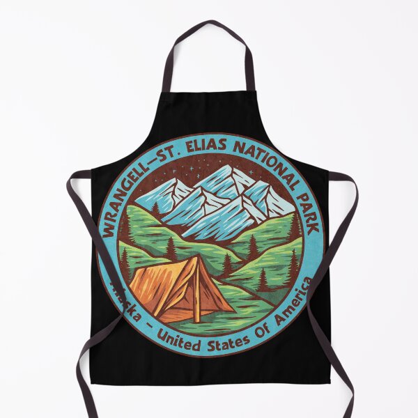 Item preview, Wrangell St Elias National Park Camping designed and sold by JordanHolmes.